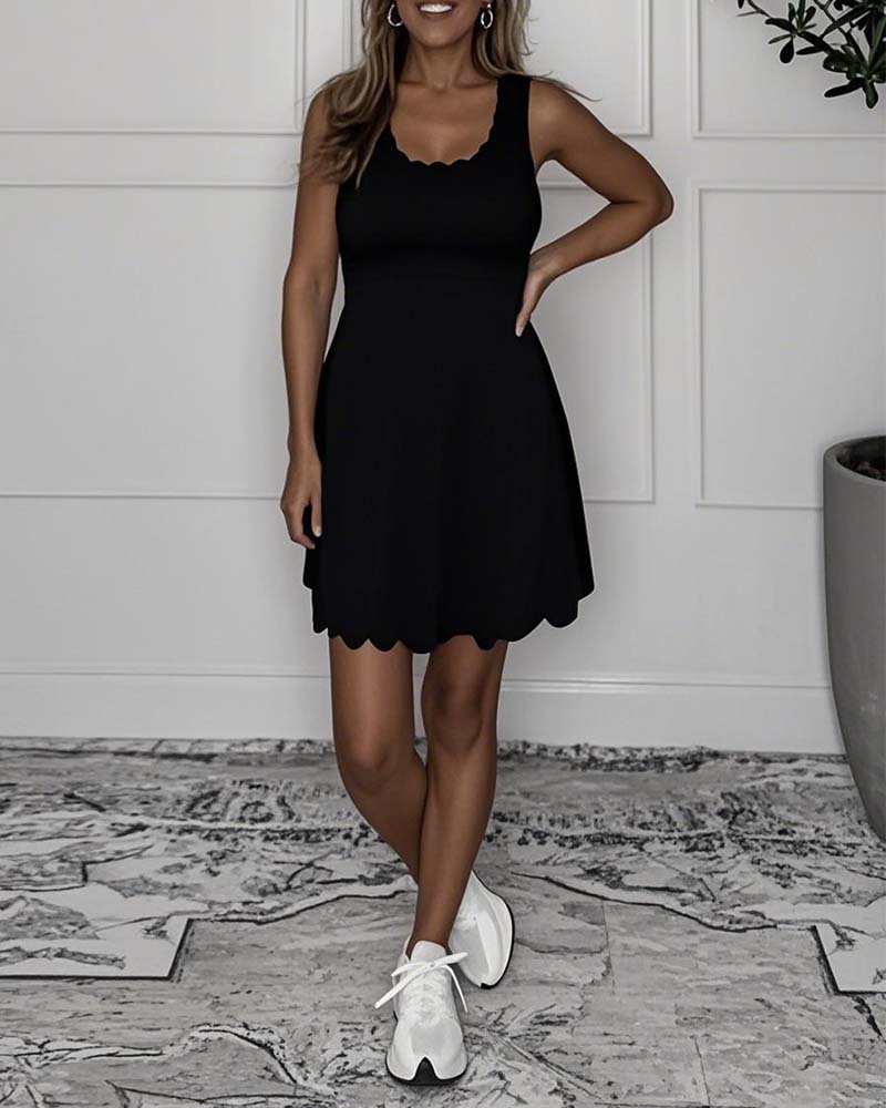 Sleeveless Casual Fashion Dress