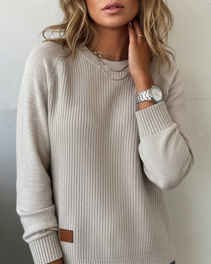 Trendy Round Neck Sweater