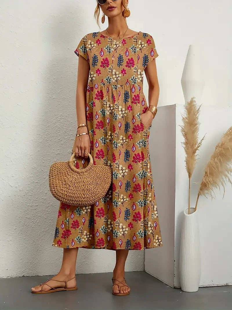 Melody | Comfortable Summer Floral Dress