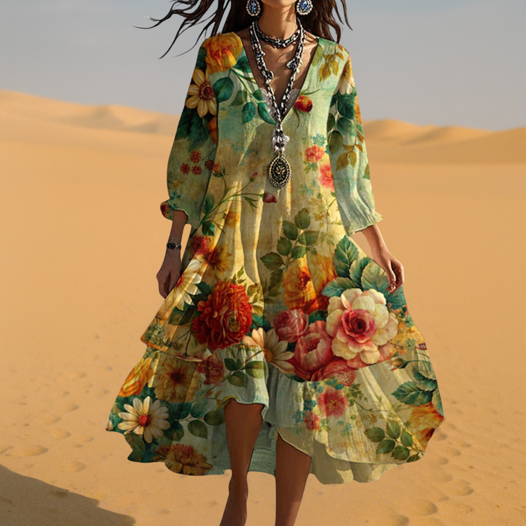 Isla | Stylish Summer Floral Dress