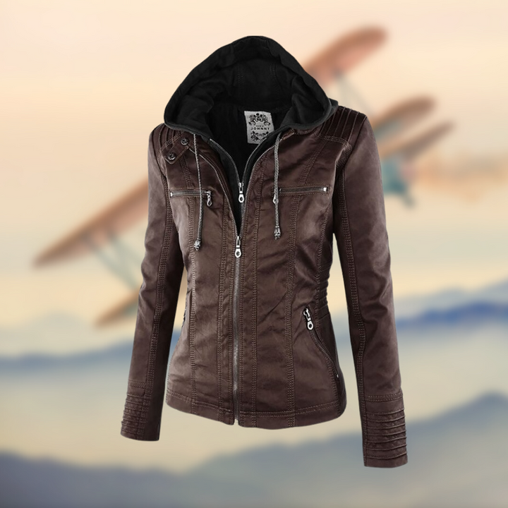 KAROLINE™ The stylish and unique leather jacket