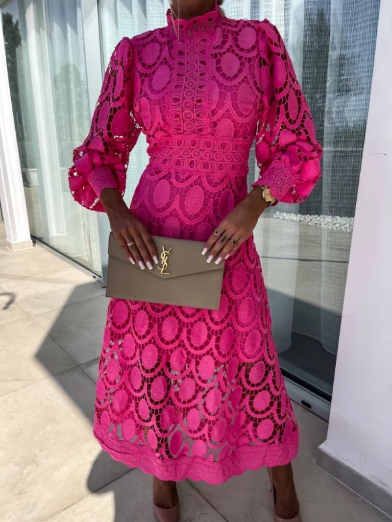 Juna | Elegant Lace Maxi Dress