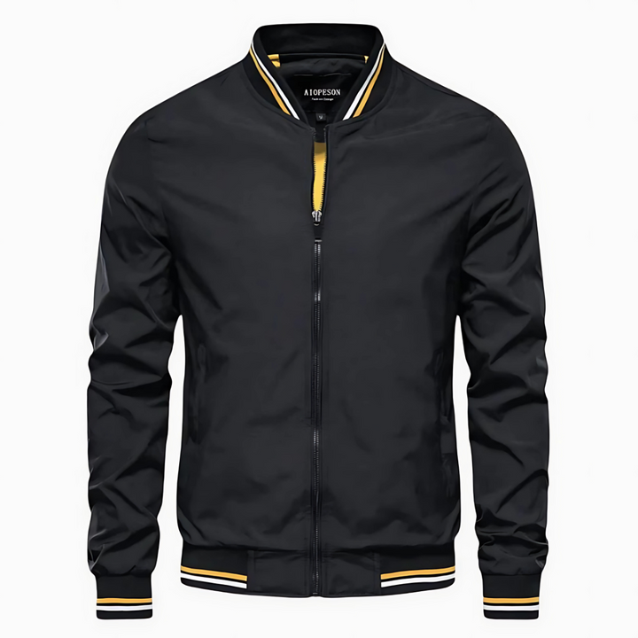 Chris | Casual Zip Bomber Jacket