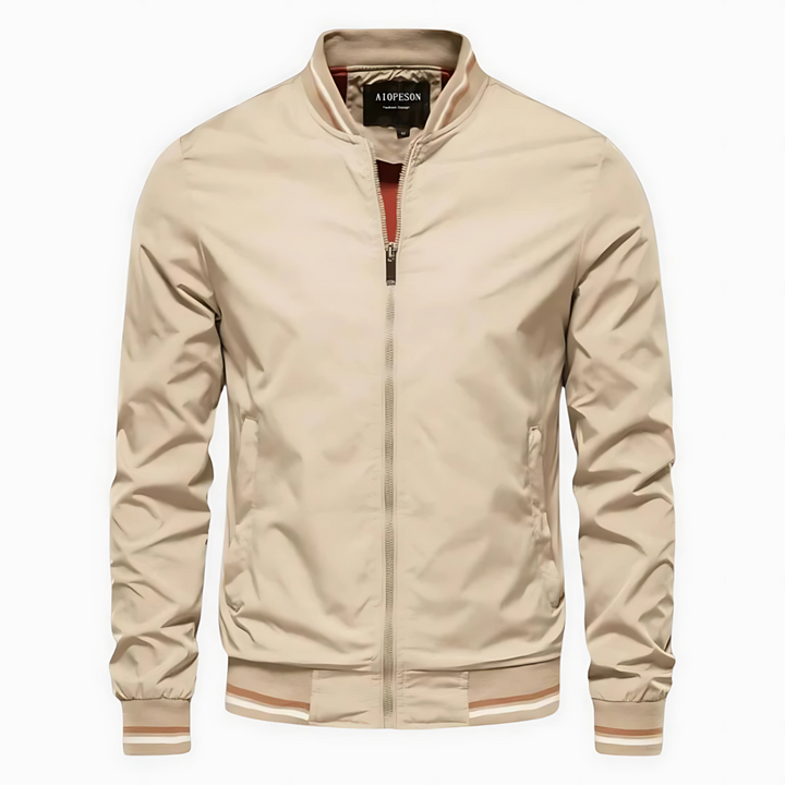 Chris | Casual Zip Bomber Jacket