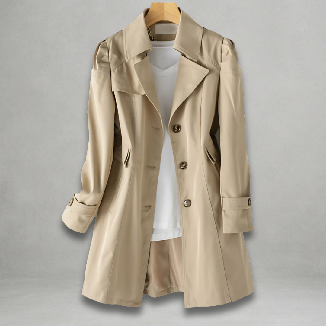 Louise - Elegant Autumn Trench Coat
