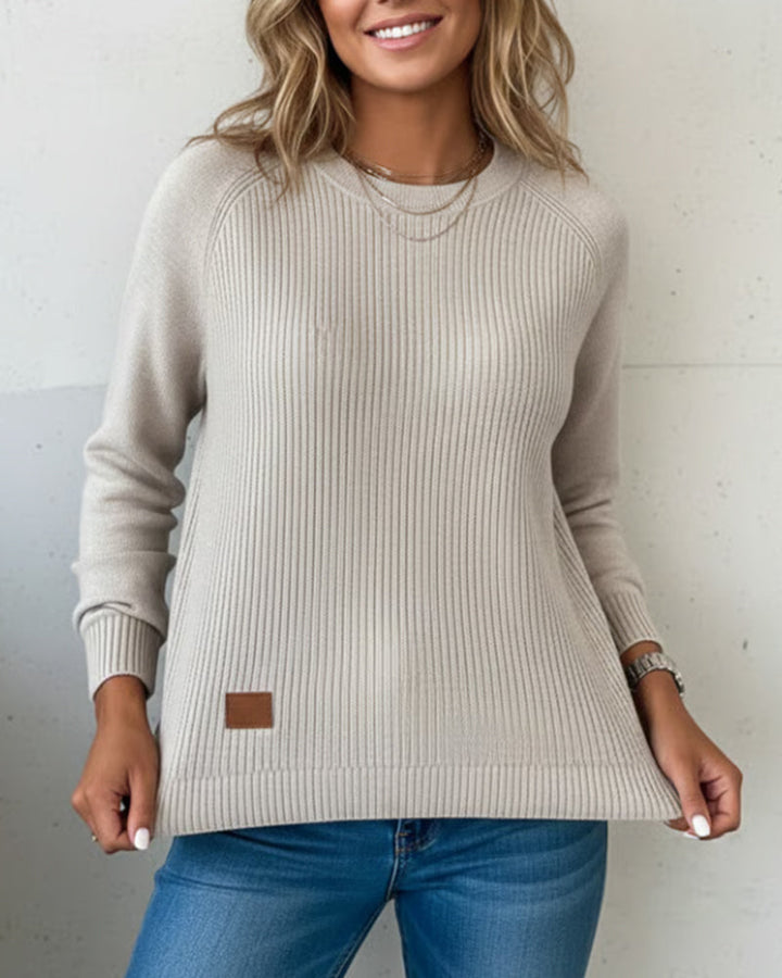 Trendy Round Neck Sweater