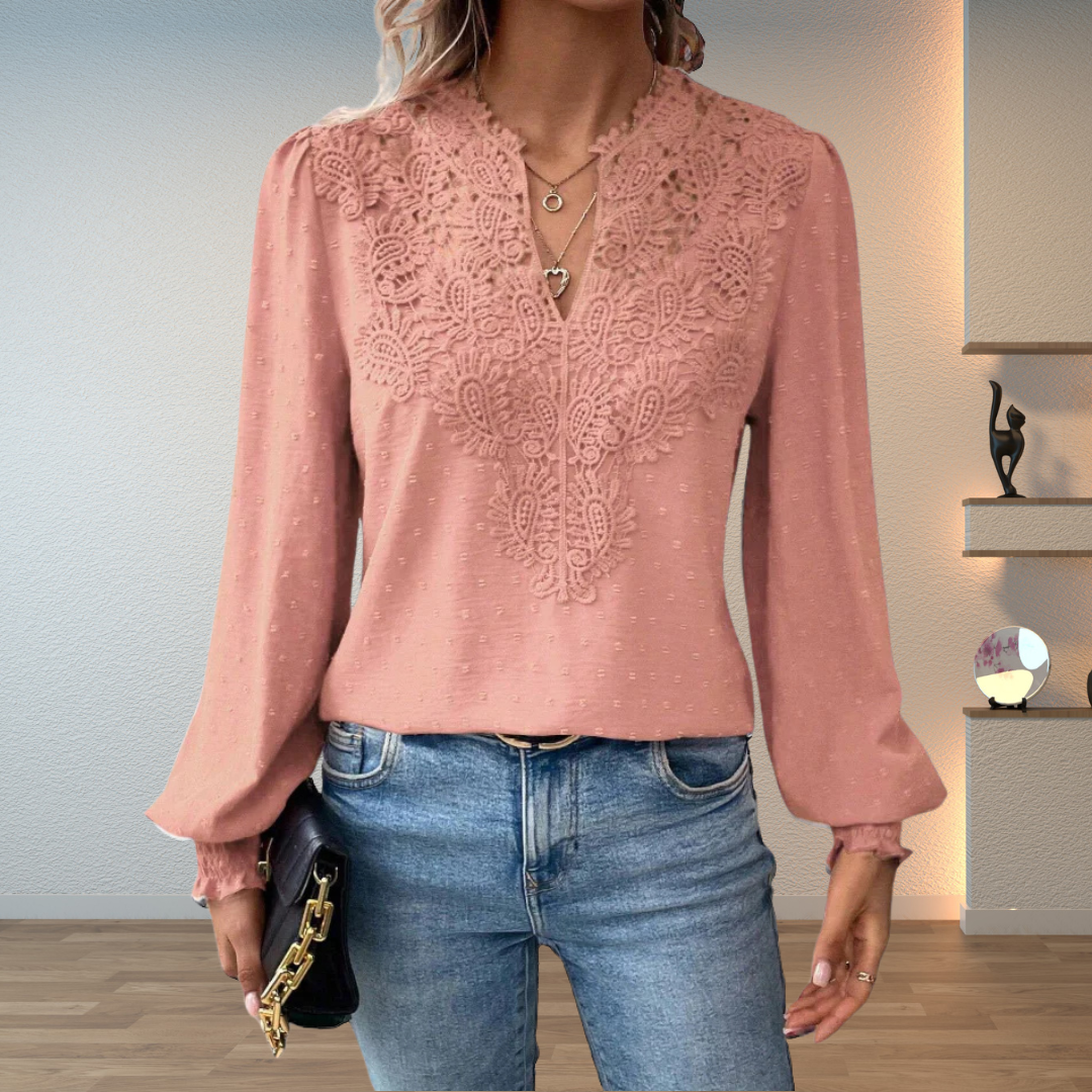 Louise - Lace Detail Sweater