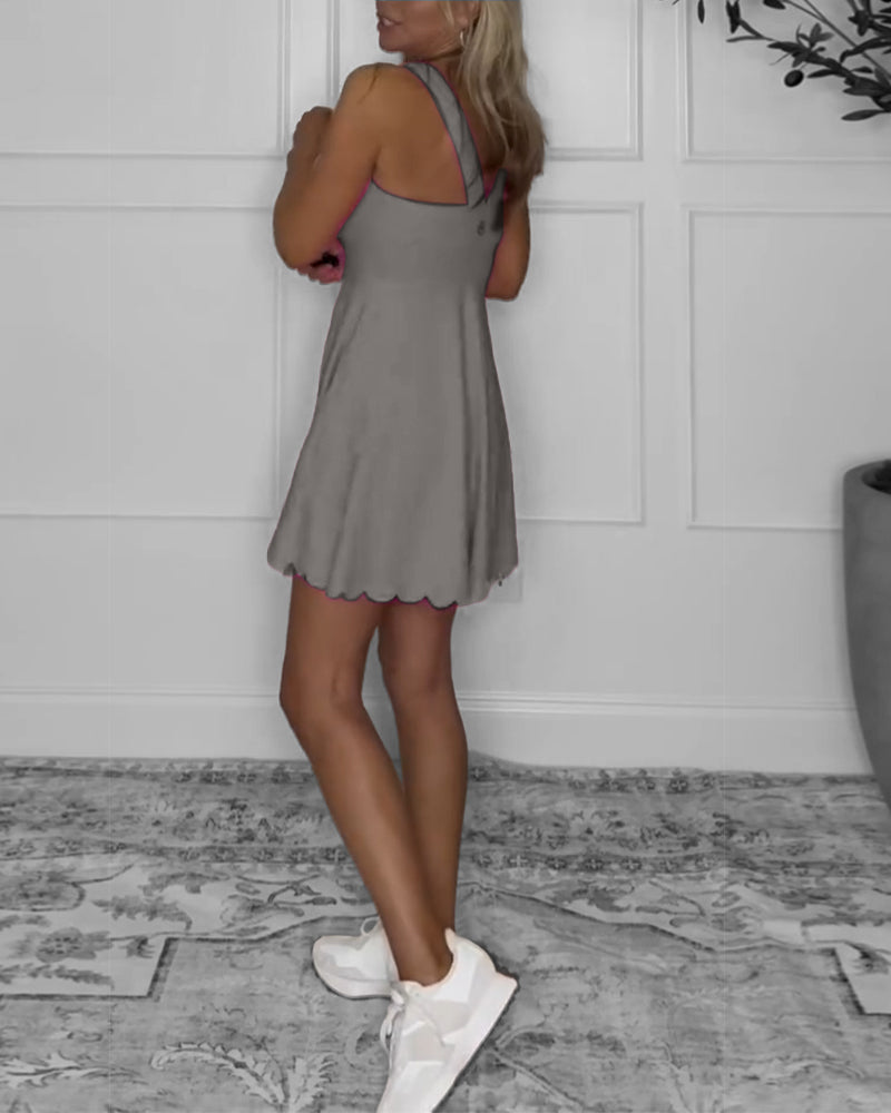 Sleeveless Casual Fashion Dress