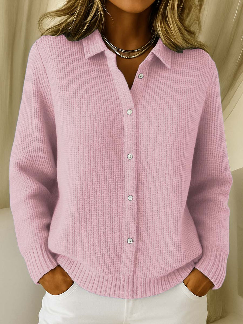 Nofar | Classic Knit Cardigan with Buttons