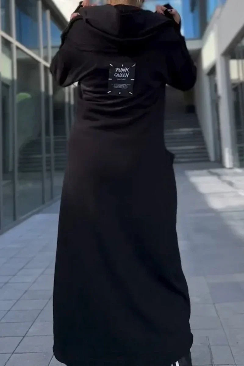 SERENYTHEA – LONG ZIP-UP HOODIE