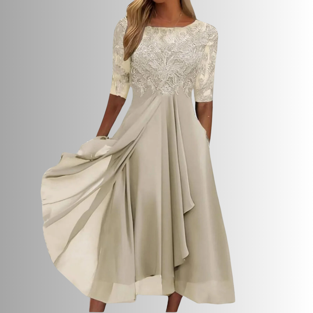 Revel - Timeless Lace Elegance Dress