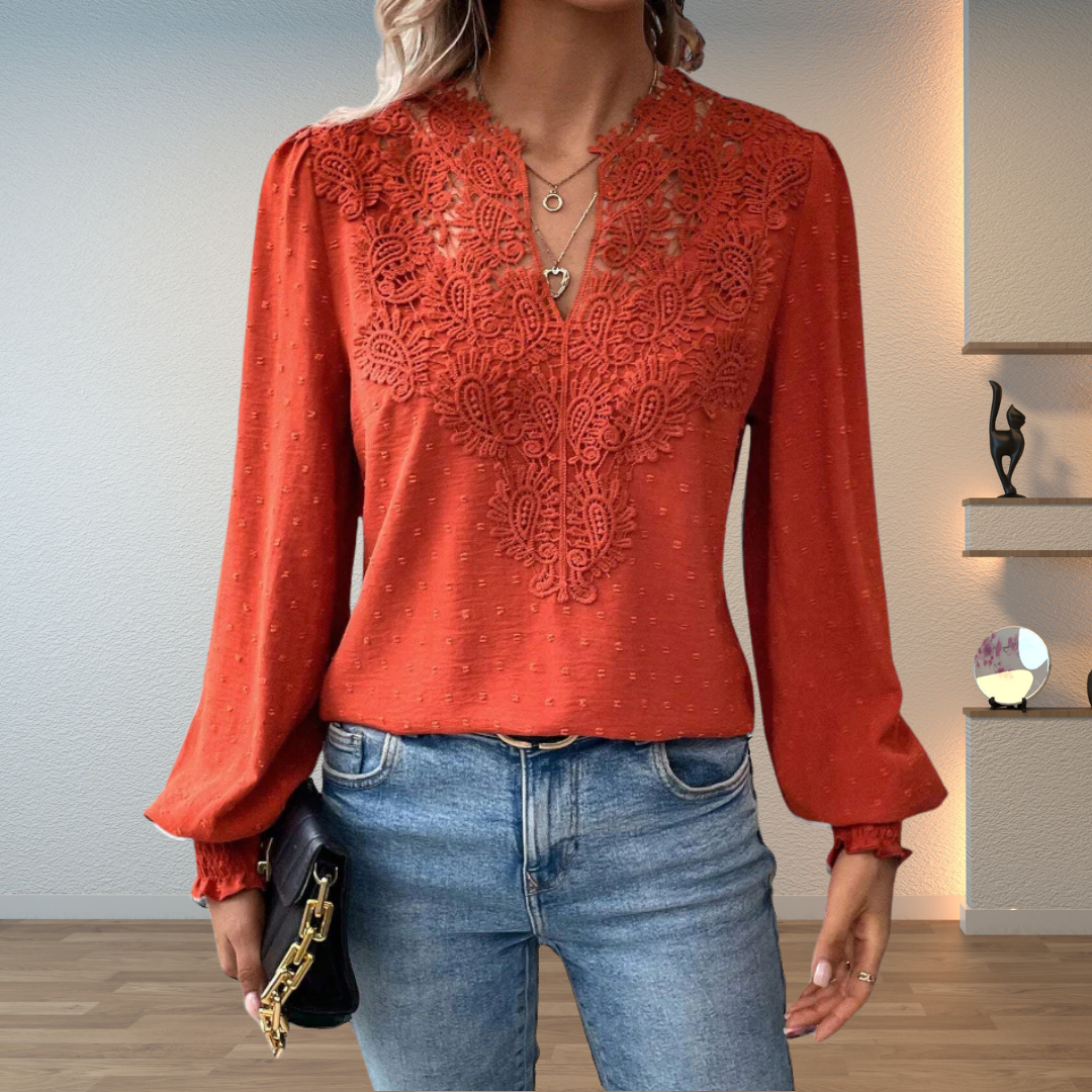 Louise - Lace Detail Sweater