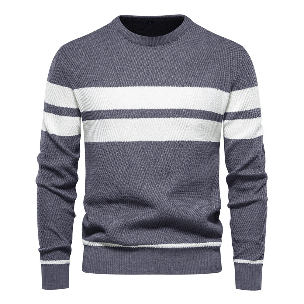 Hubert | Striped Knit Sweater