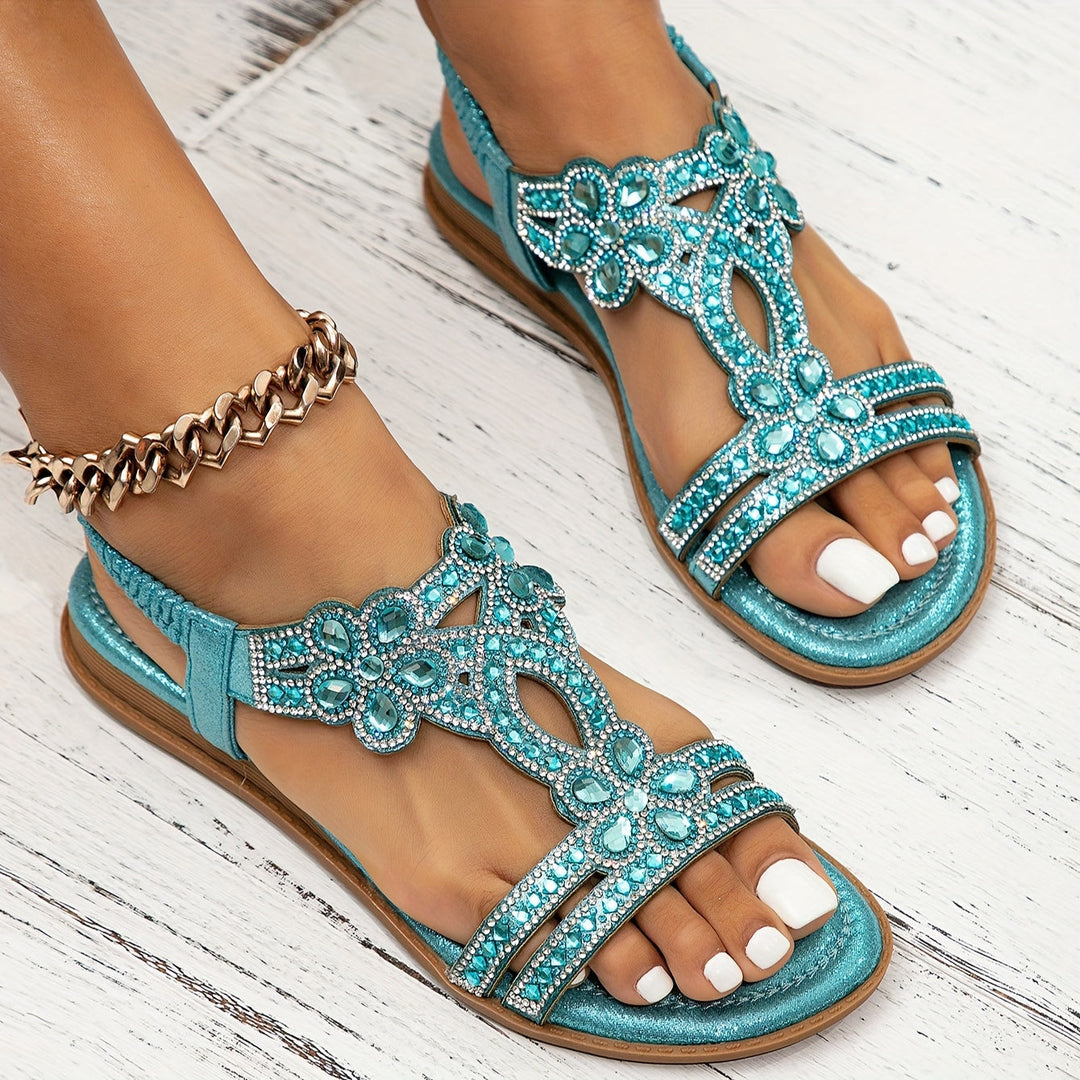 Anita | Stylish Summer Crystal Sandals