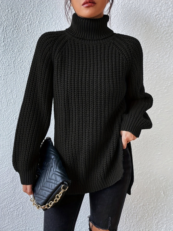 Isabella - Knitted Turtleneck Sweater