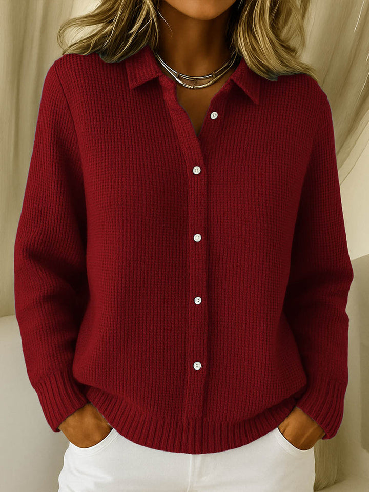Nofar | Classic Knit Cardigan with Buttons