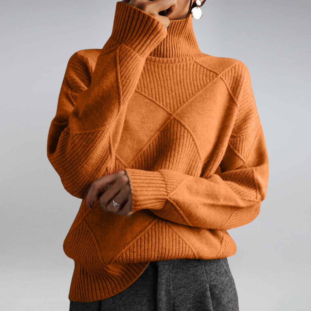 Mara - Luxe Textured Winter Sweater