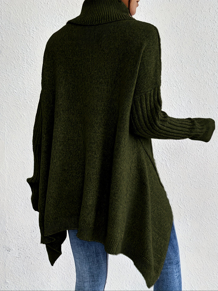 THALIORA – OVERSIZED TURTLENECK SWEATER