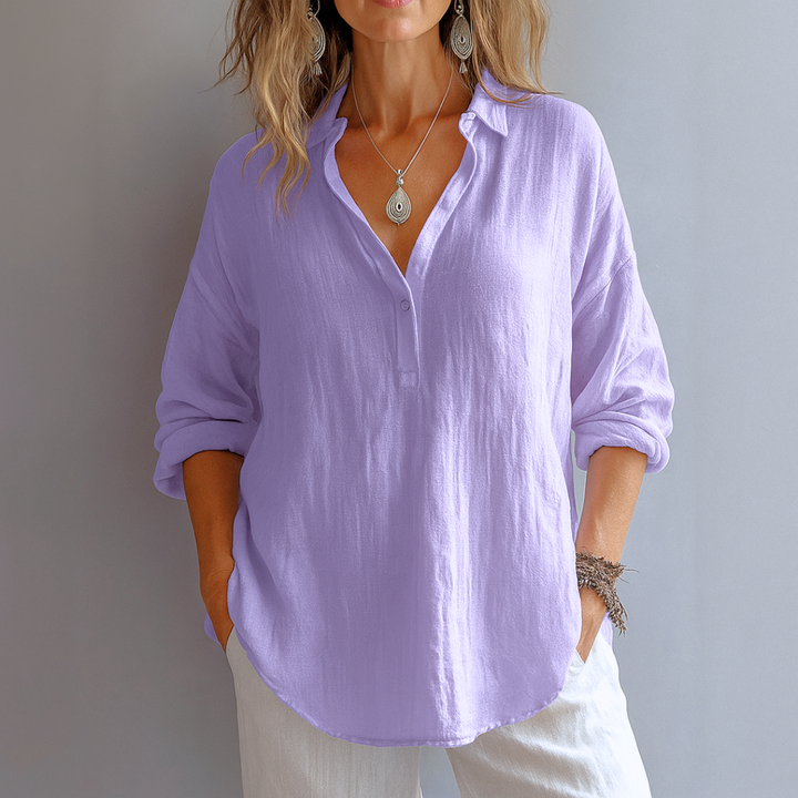 Mary | Casual Lightweight Buttoned Shirt