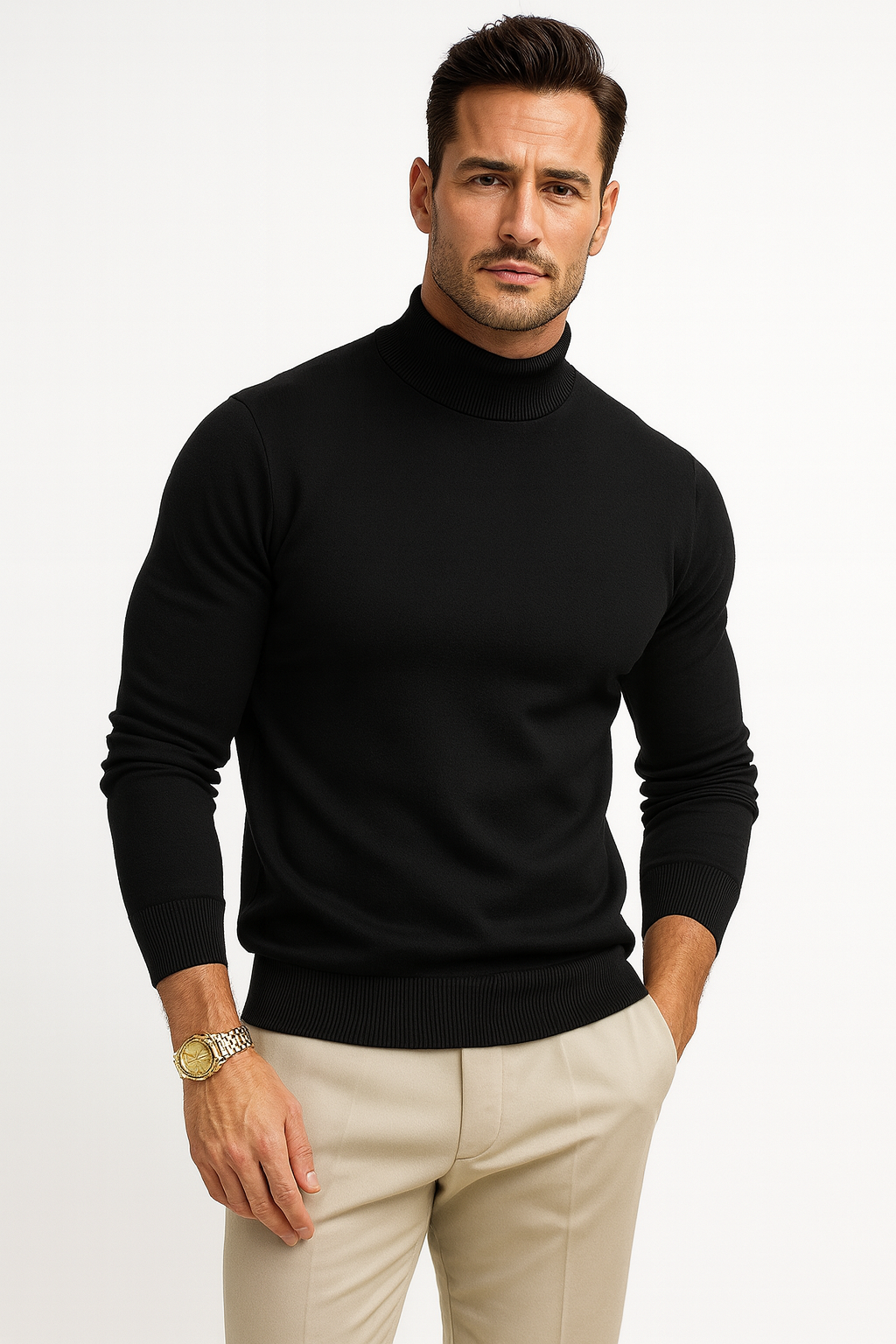 Gaultier | Fine-Gauge Turtleneck