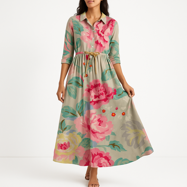 Livia | Stylish Elegant Floral Dress