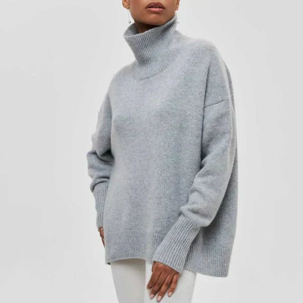 Amandine - Oversized Turtleneck Sweater