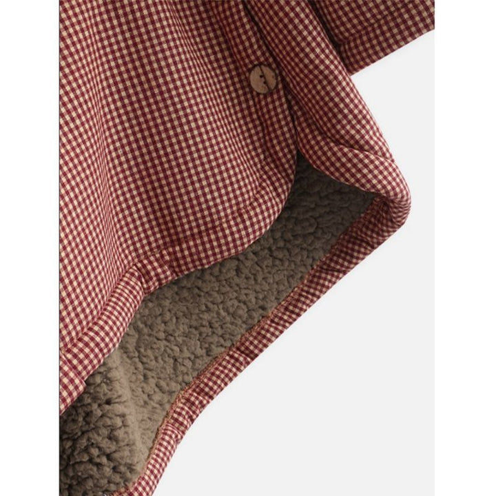 Dulce - Checked Hooded Coat