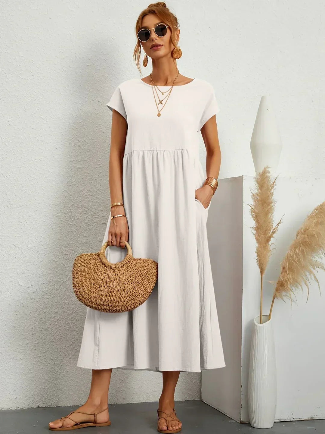 Cindy | Casual Comfortable Midi Dress