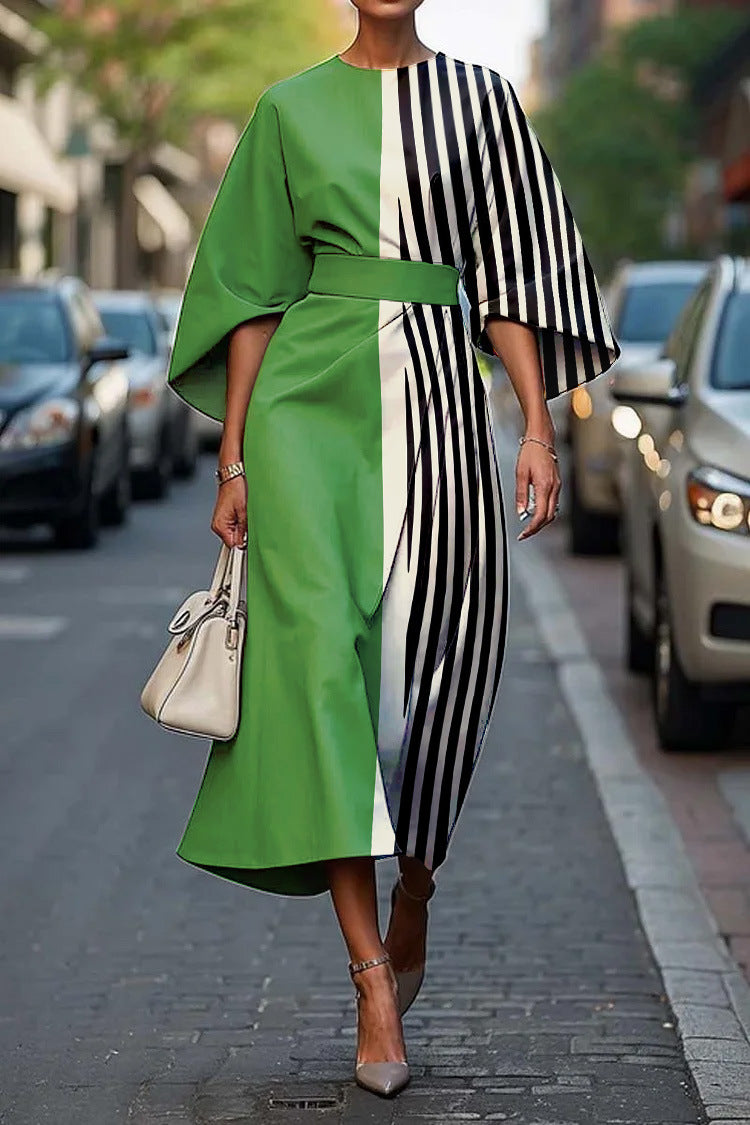 Melody | Elegant Floral Midi Dress