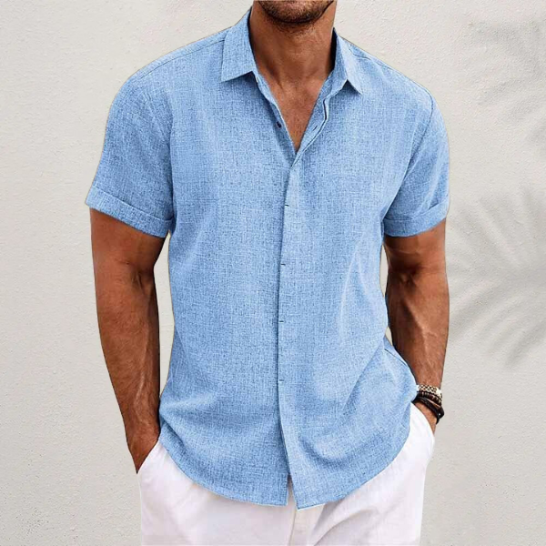 Aleandro | Stylish Casual Short-Sleeve Shirt