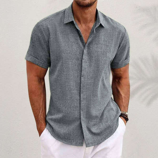 Aleandro | Stylish Casual Short-Sleeve Shirt