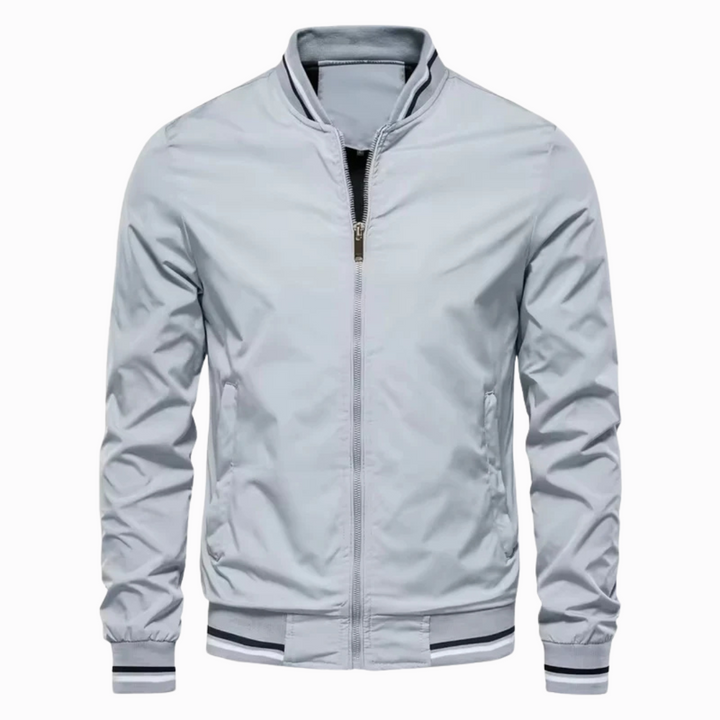 Chris | Casual Zip Bomber Jacket