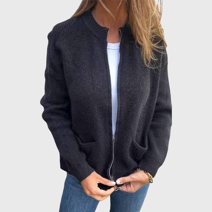 Autumn Zip Cardigan