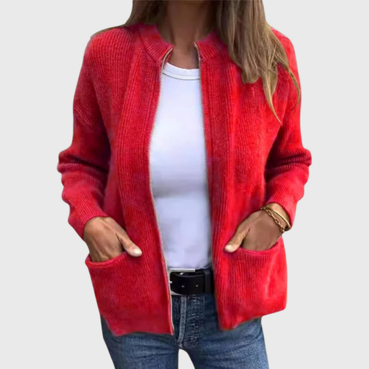 Autumn Zip Cardigan