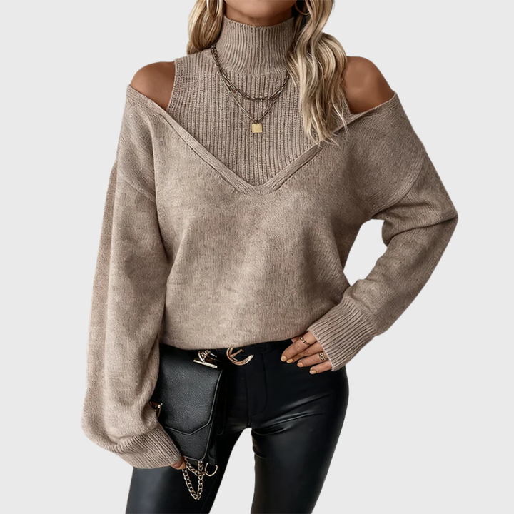Elegant Women's Wool Sweater