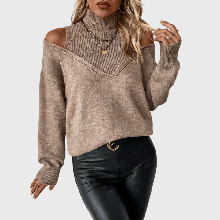 Elegant Women's Wool Sweater