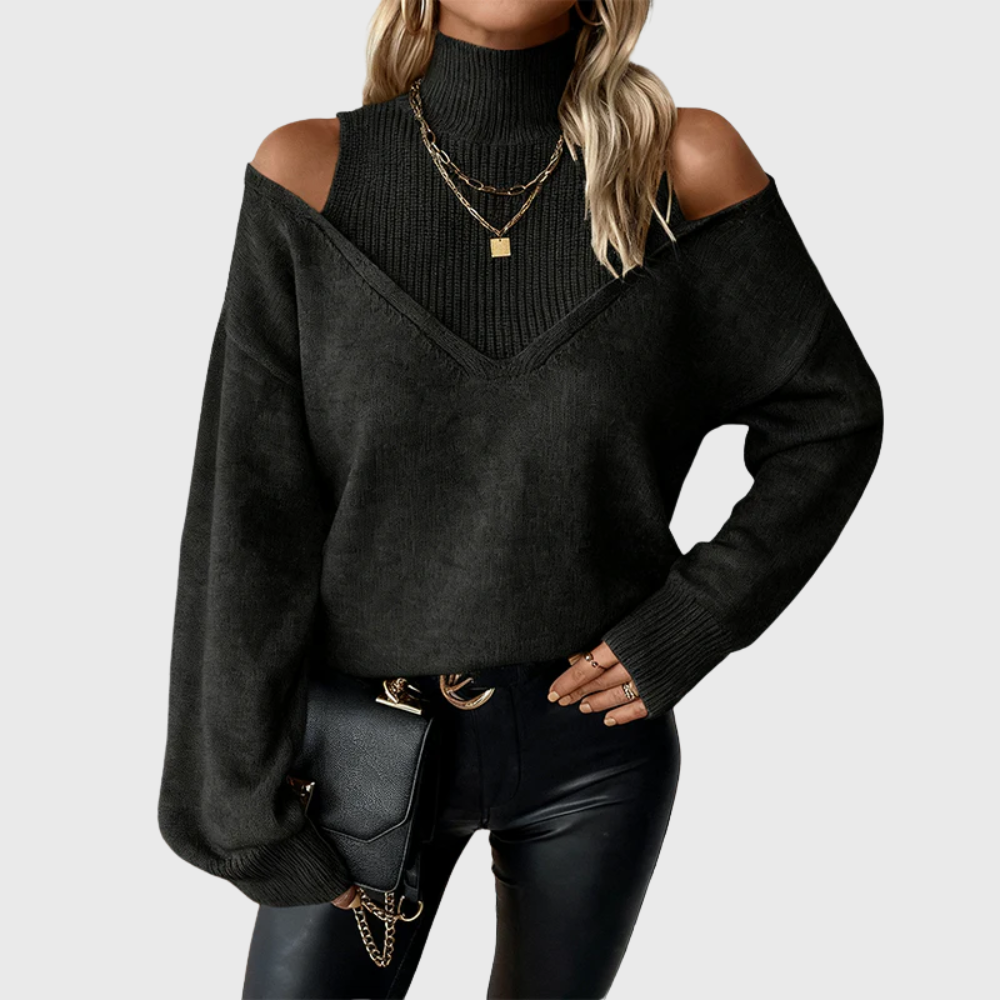 Elegant Women's Wool Sweater