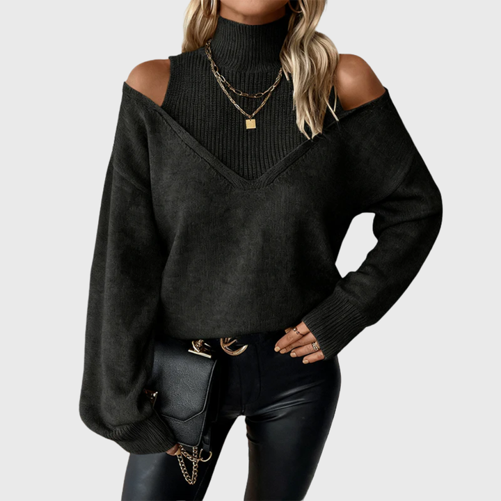 Elegant Women's Wool Sweater