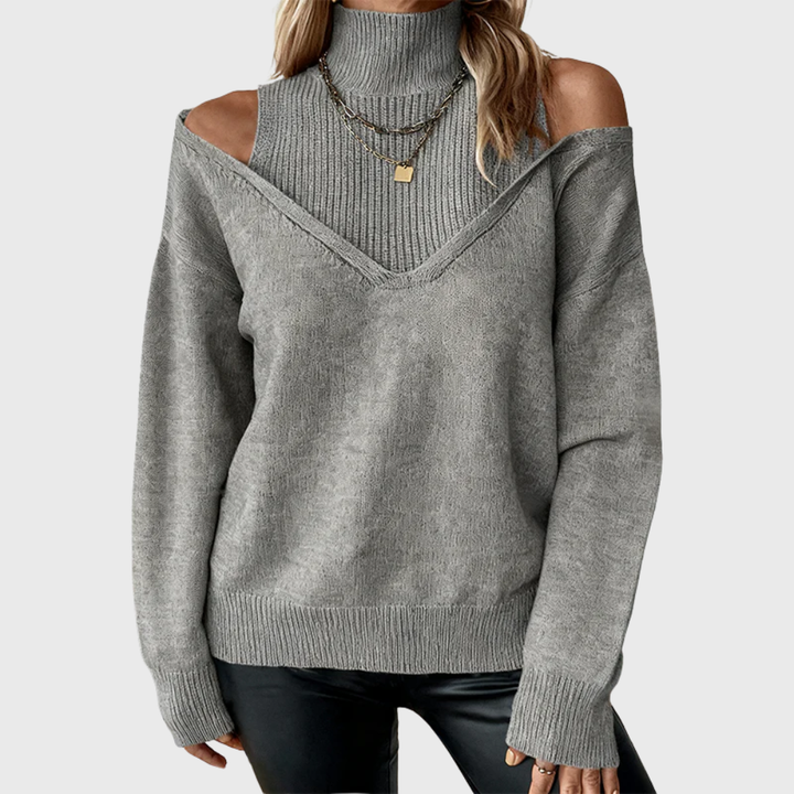 Elegant Women's Wool Sweater