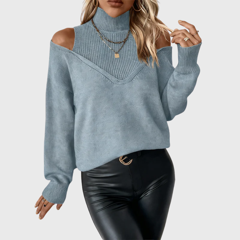 Elegant Women's Wool Sweater