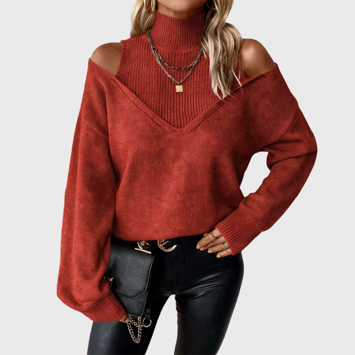 Elegant Women's Wool Sweater