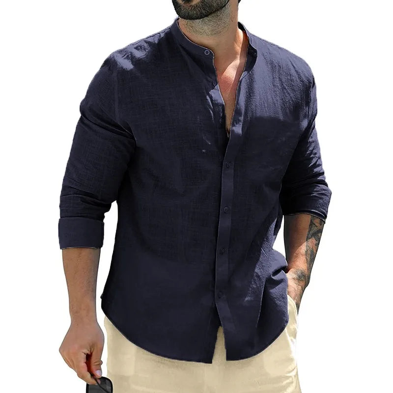Erik | Men's Linen Shirt