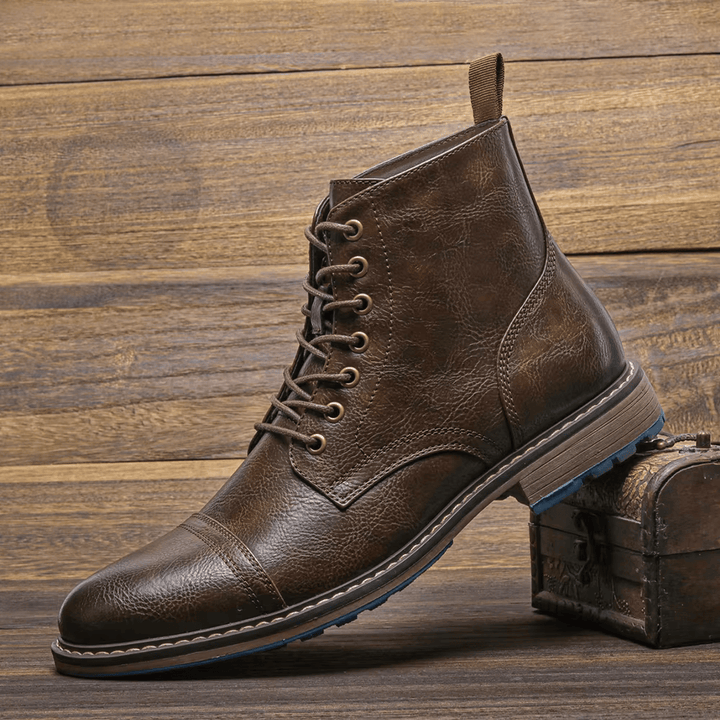 Conor | Fashion style leather ankle boots