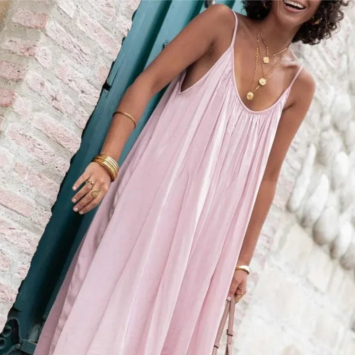 Celeste | Stylish Loose-Fit Maxi Dress
