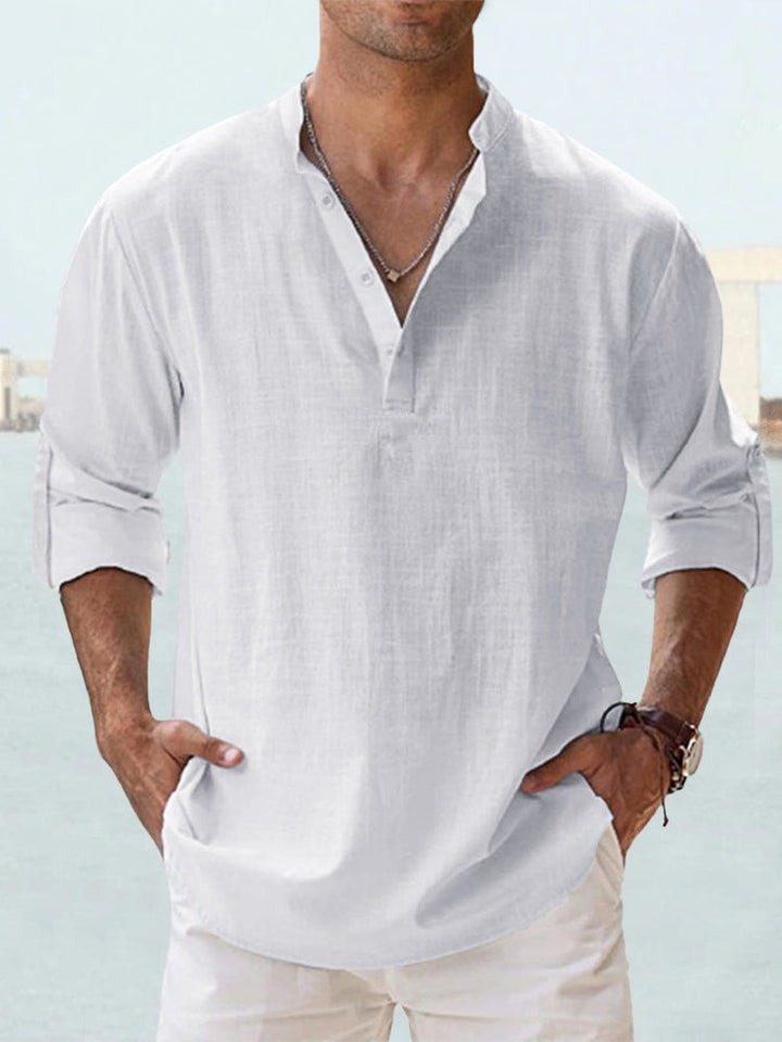 Leon | Classic Men's Linen Shirt