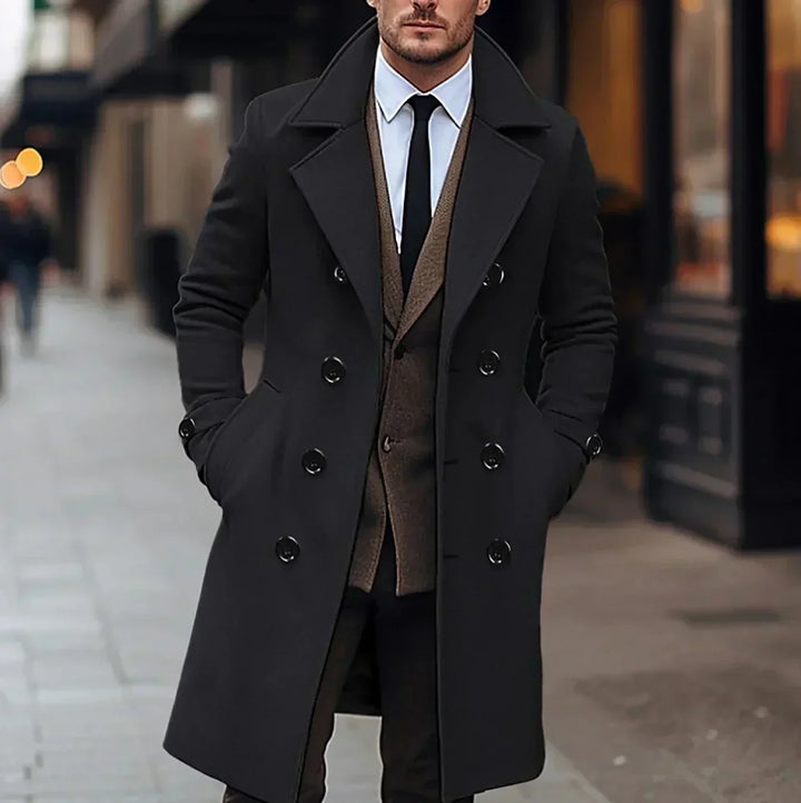 Jacob - Stylish Men's Trench Coat