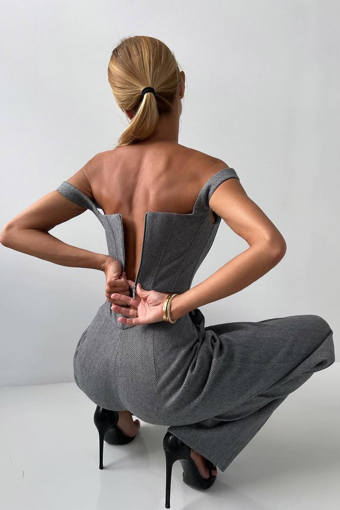 KIAVARA – THREE-PIECE SET WITH DOUBLE-BREASTED BLAZER