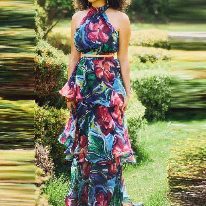 Lessy | Stylish Floral Two-Piece Set