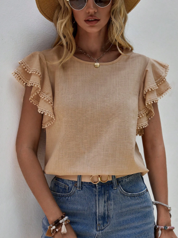 Elizabeth - Linen Blouse