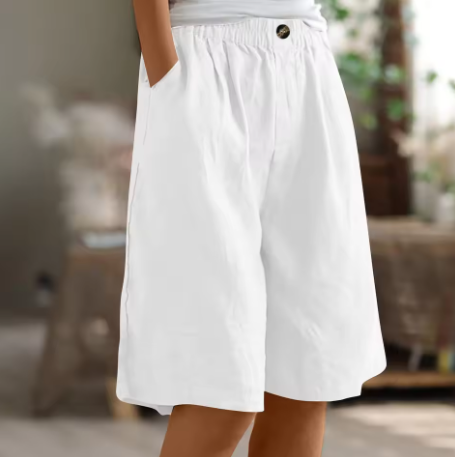 ZYLA – LINEN COMFORT RELAXED SHORTS